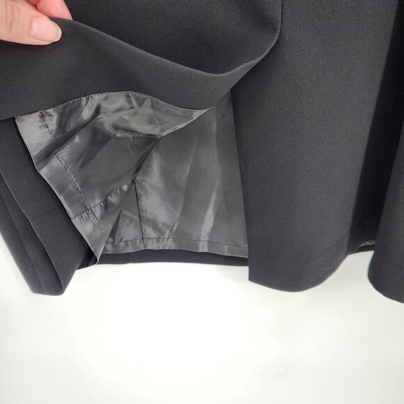 NWT Jones Studio Black Sleeveless Belted Straight Pencil Dress Women's 8 - Picture 10 of 10